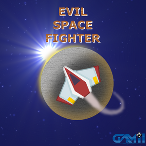 Evil Space Fighter Logo